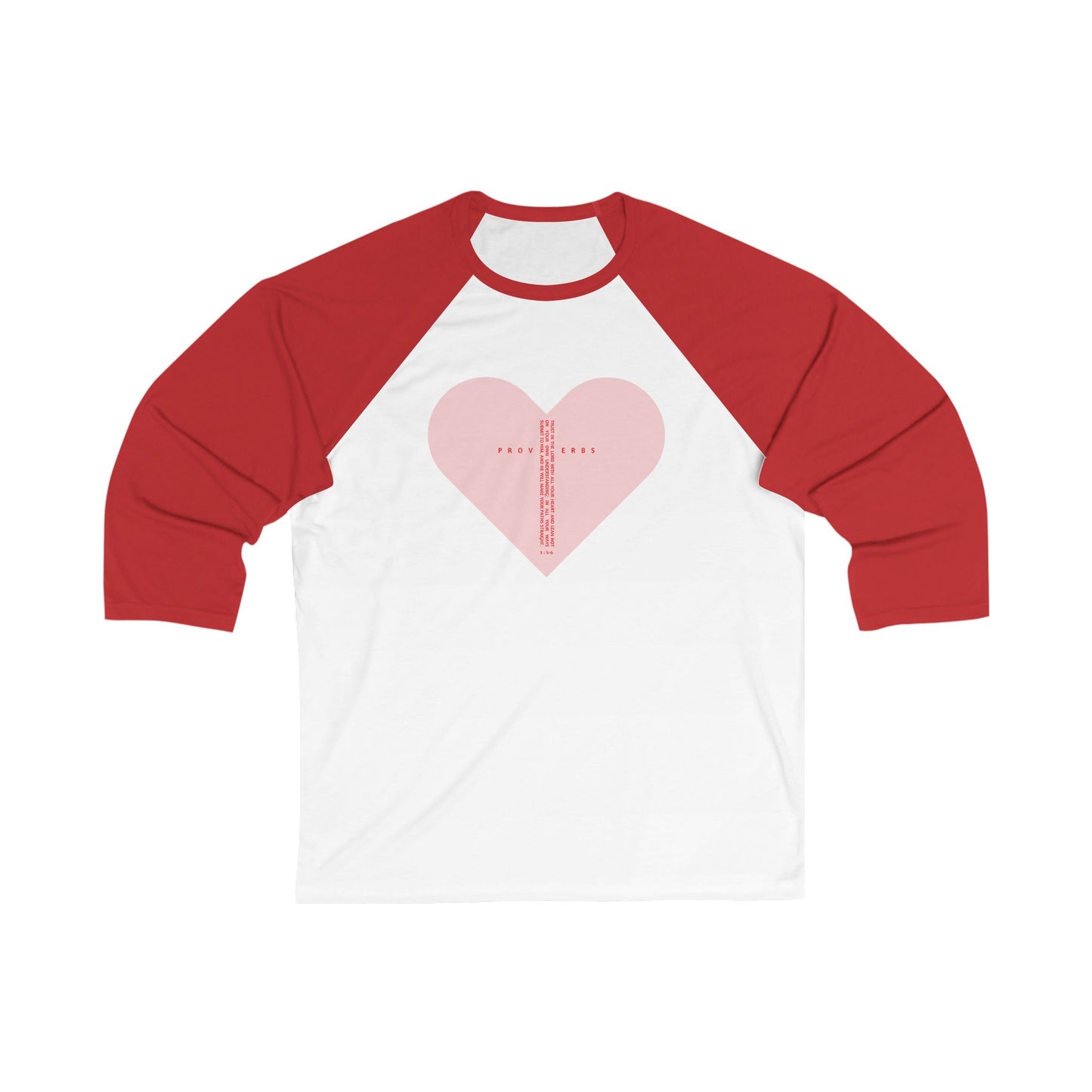 Proverbs Valentine Raglan Tee