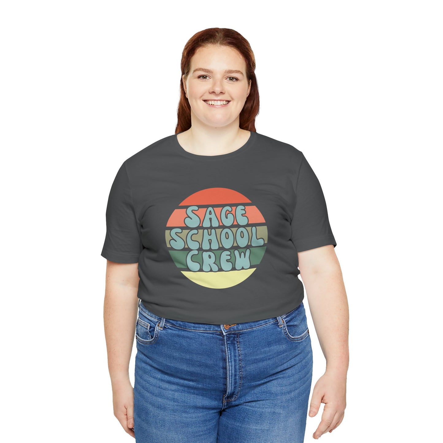 Sage School Crew Unisex Jersey Short Sleeve Tee