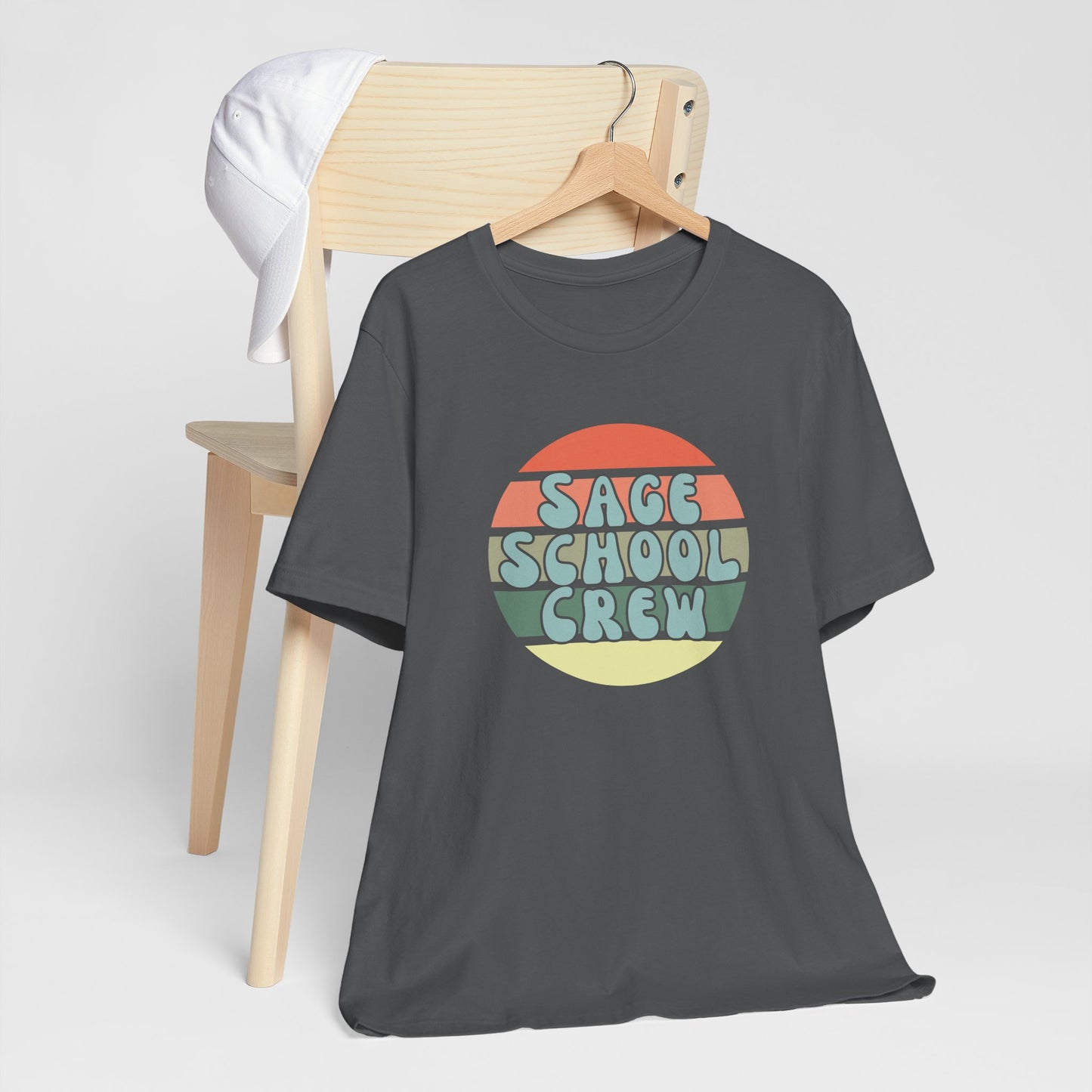 Sage School Crew Unisex Jersey Short Sleeve Tee