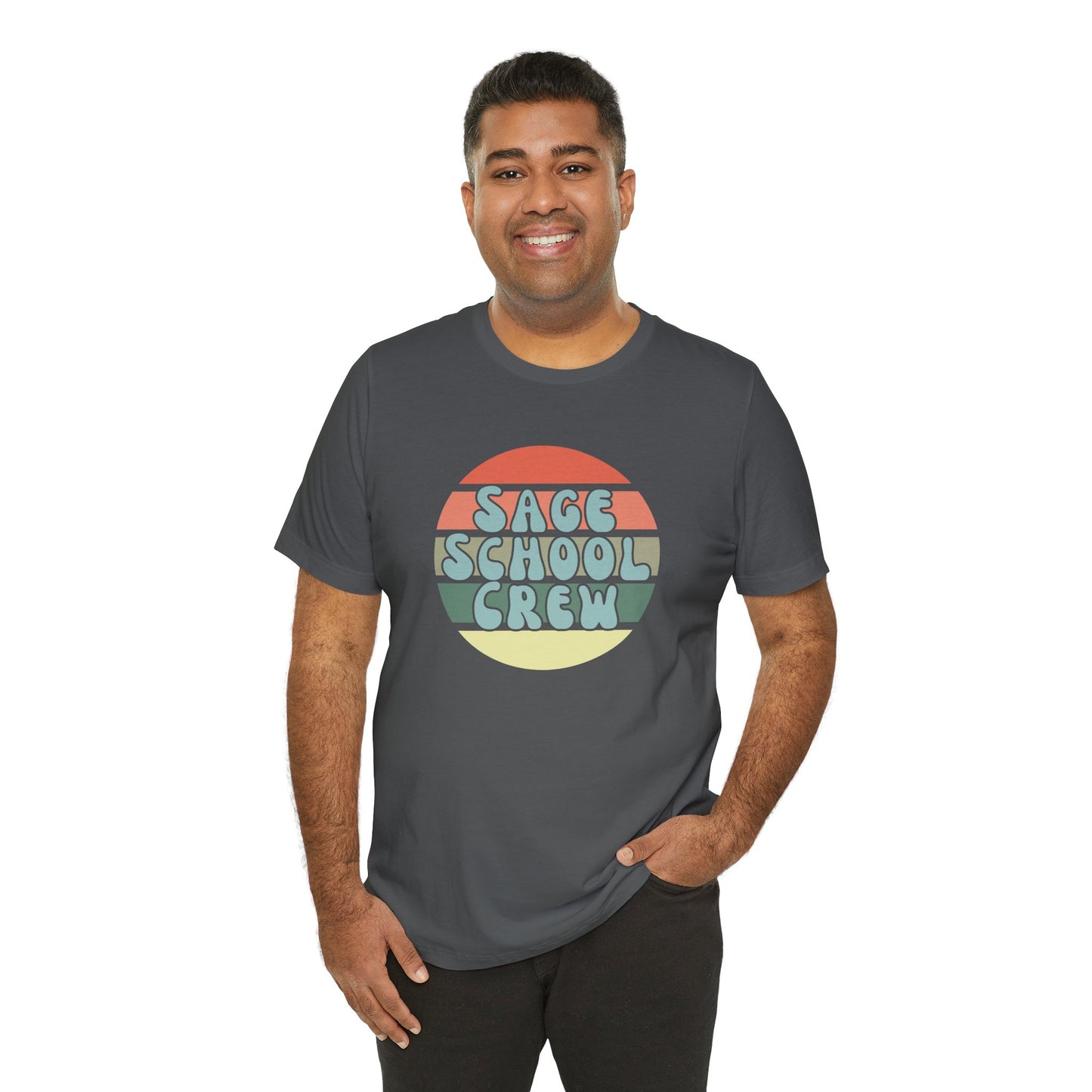 Sage School Crew Unisex Jersey Short Sleeve Tee