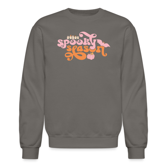 Spooky Season Crewneck Sweatshirt - asphalt gray