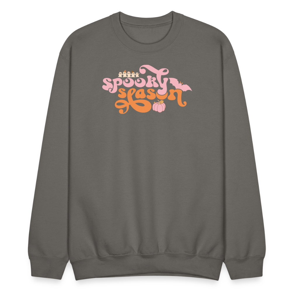 Spooky Season Crewneck Sweatshirt - asphalt gray