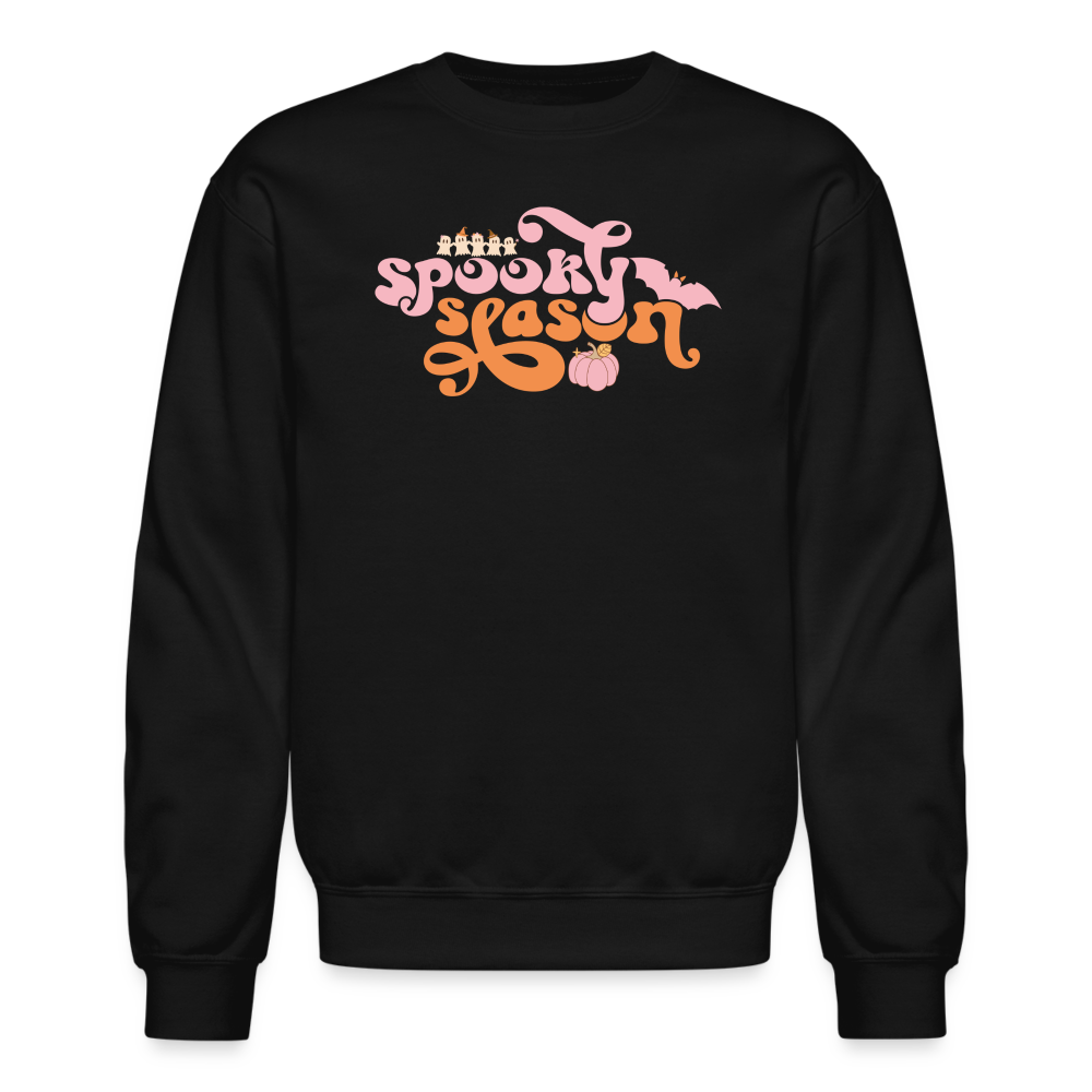Spooky Season Crewneck Sweatshirt - black