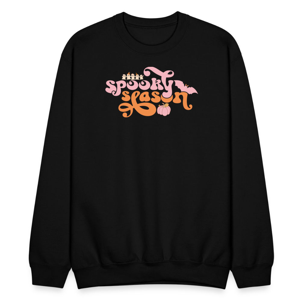 Spooky Season Crewneck Sweatshirt - black
