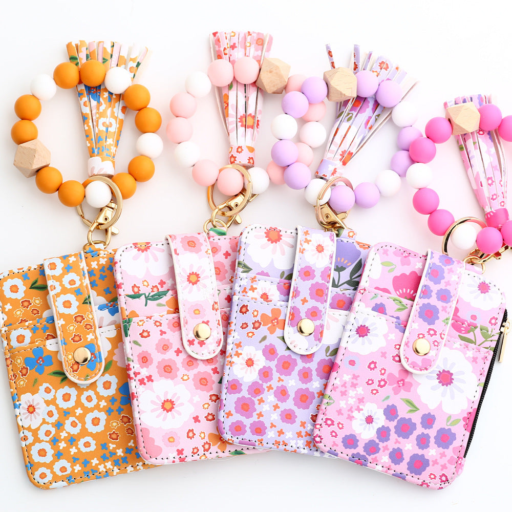 Leather Keychain Set