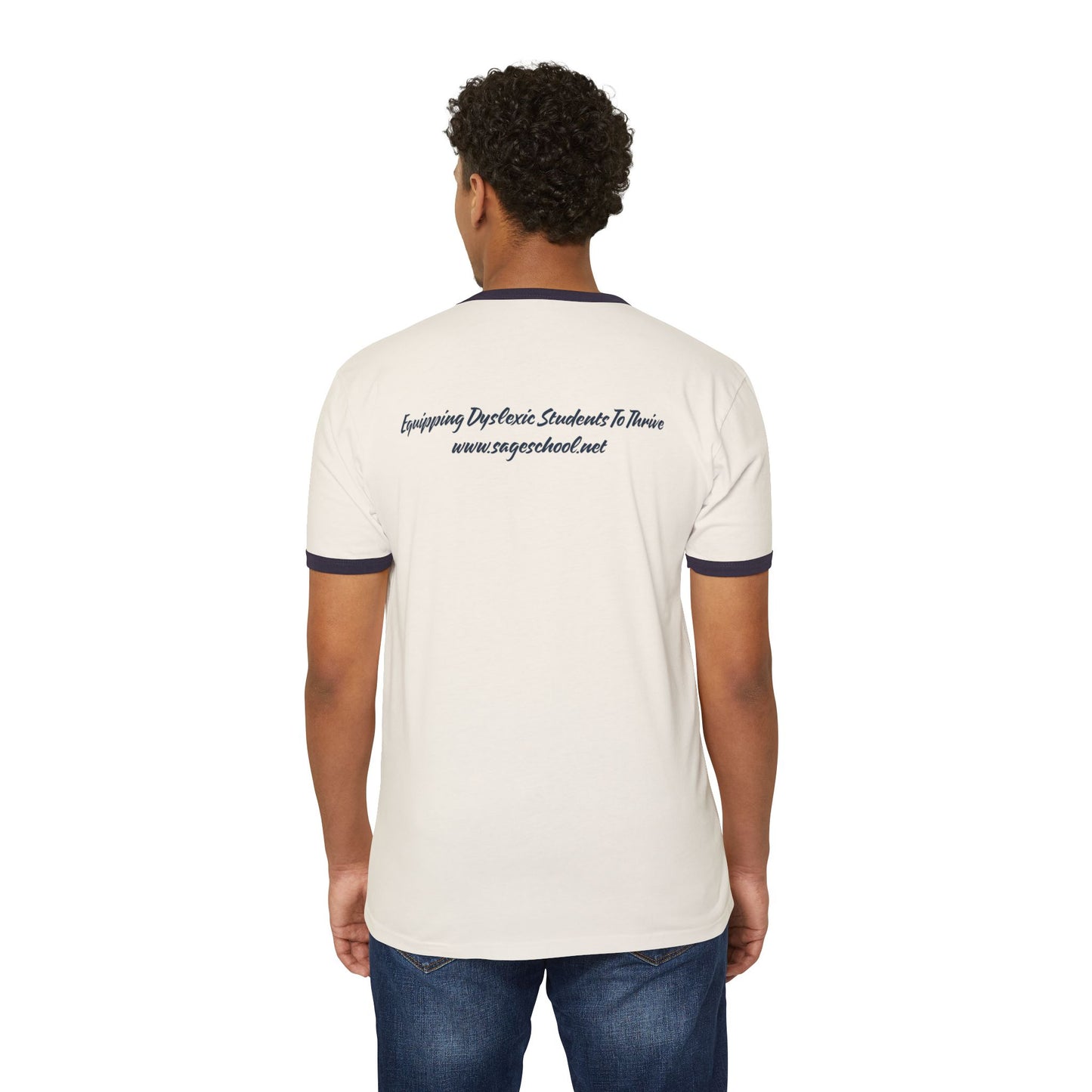 Sage Unisex Ringer T-Shirt