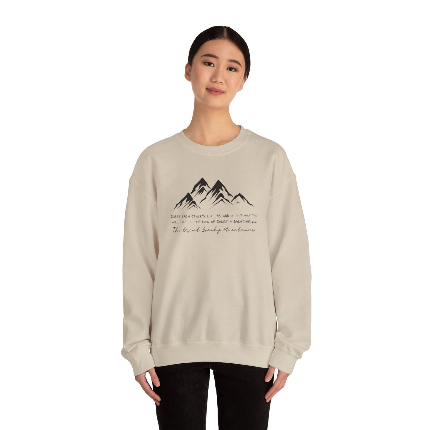 Blessings Smoky Mountain Unisex Heavy Blend™ Crewneck Sweatshirt