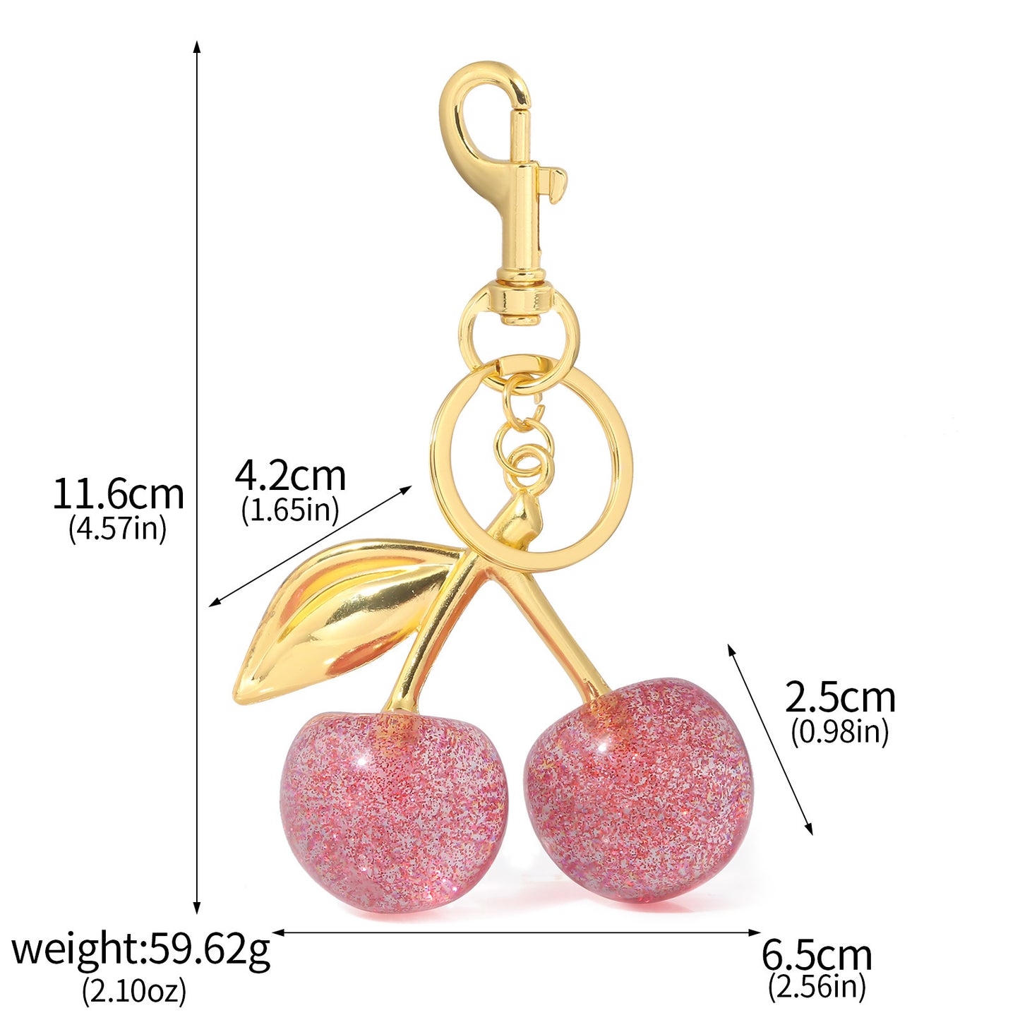 Cherry Keychain
