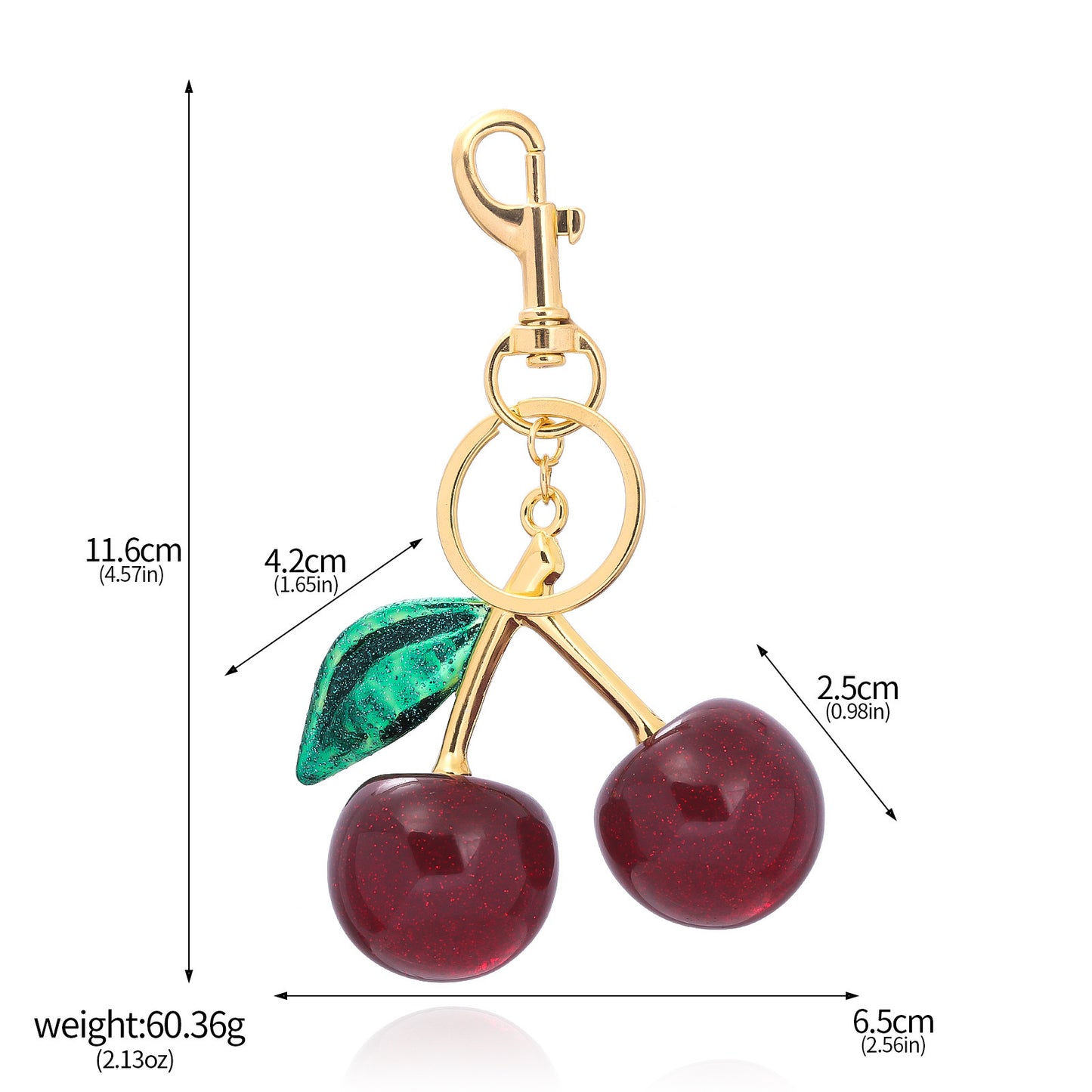 Cherry Keychain