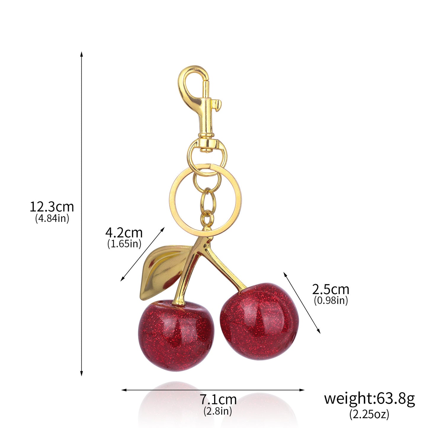 Cherry Keychain