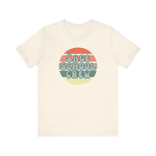 Sage School Crew Unisex Jersey Short Sleeve Tee