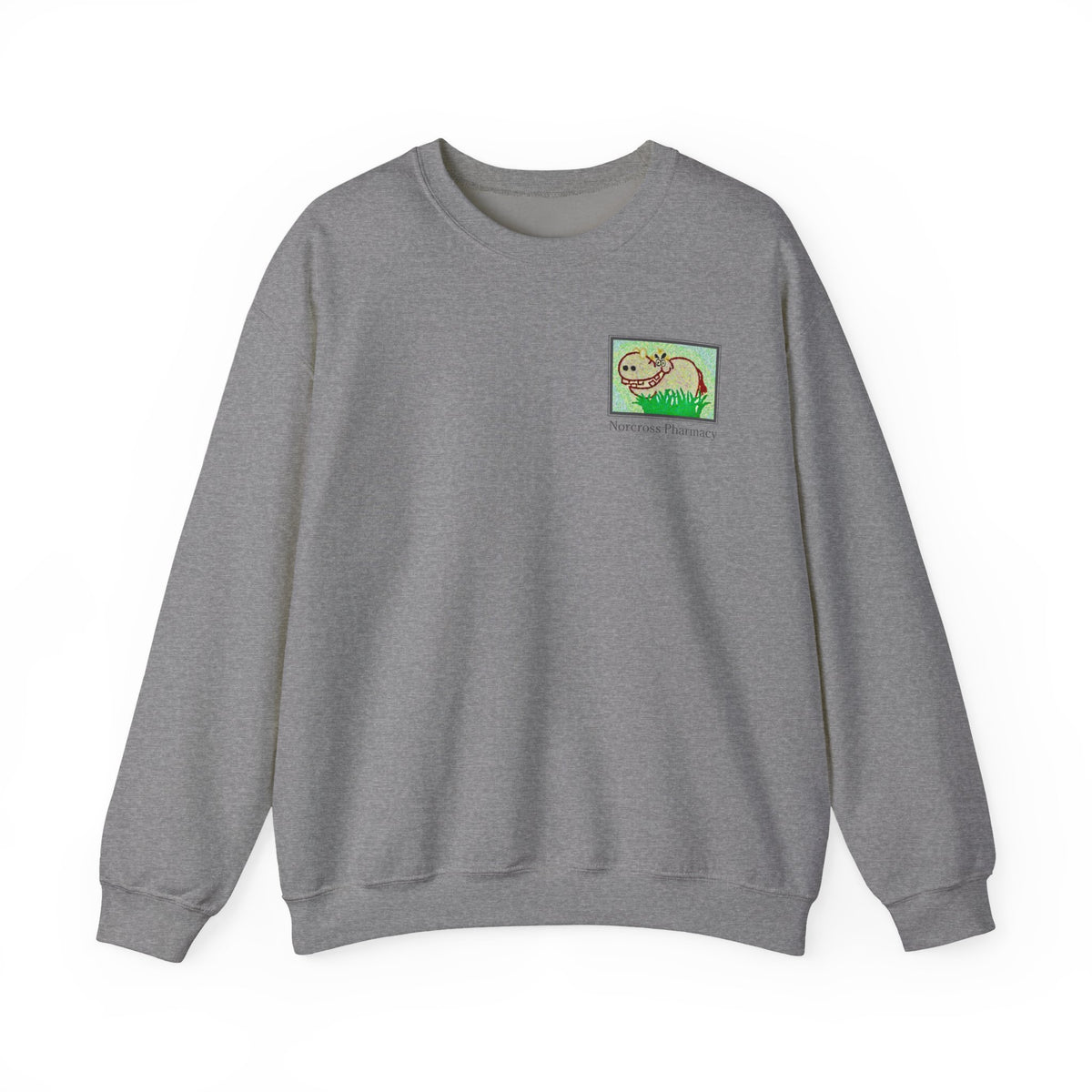 Norcross Pharmacy 2 Unisex Crewneck Sweatshirt - Vintage Apothecary Style