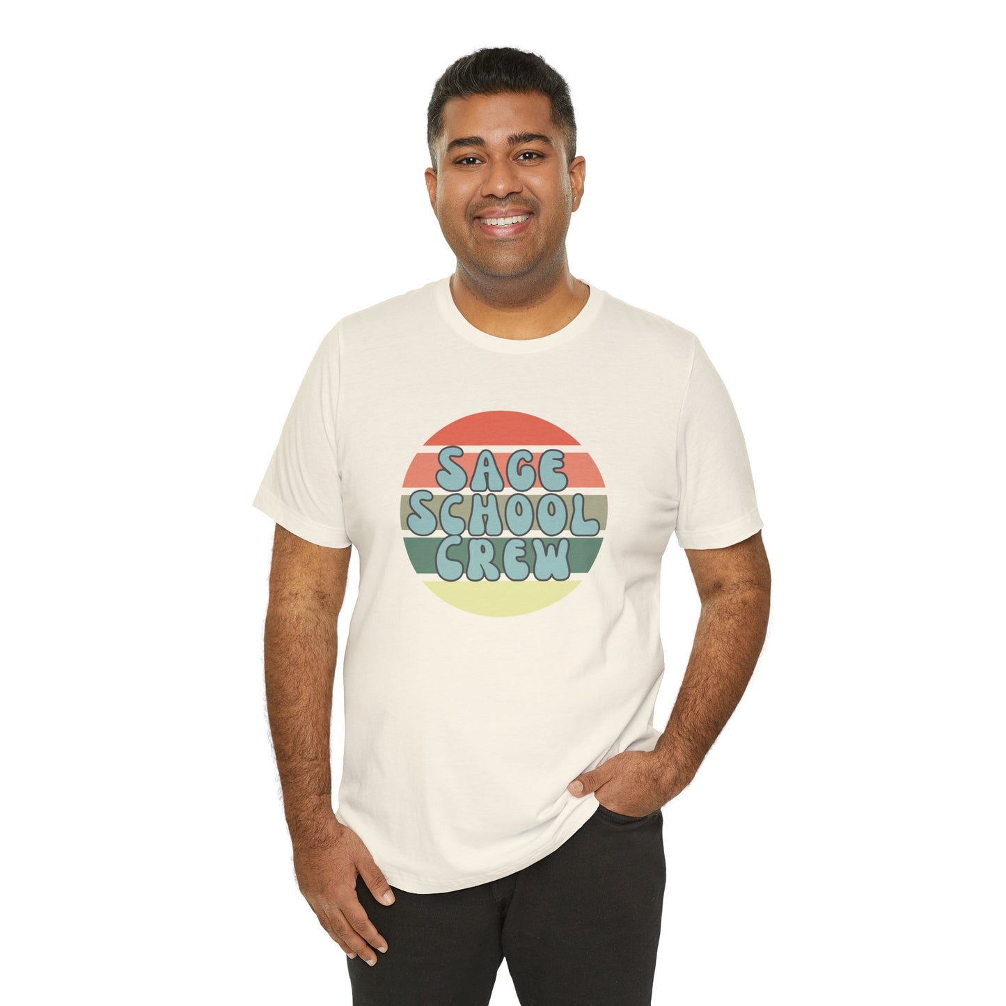 Sage School Crew Unisex Jersey Short Sleeve Tee