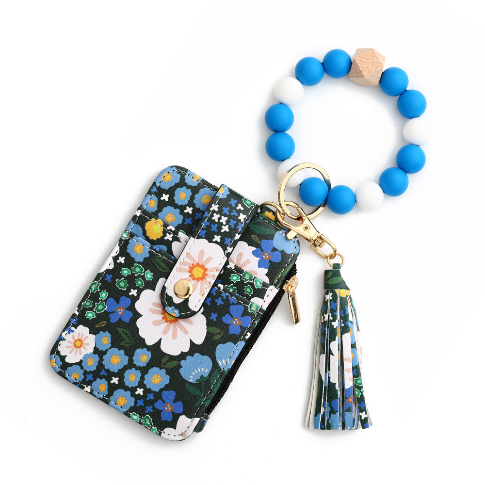 Leather Keychain Set