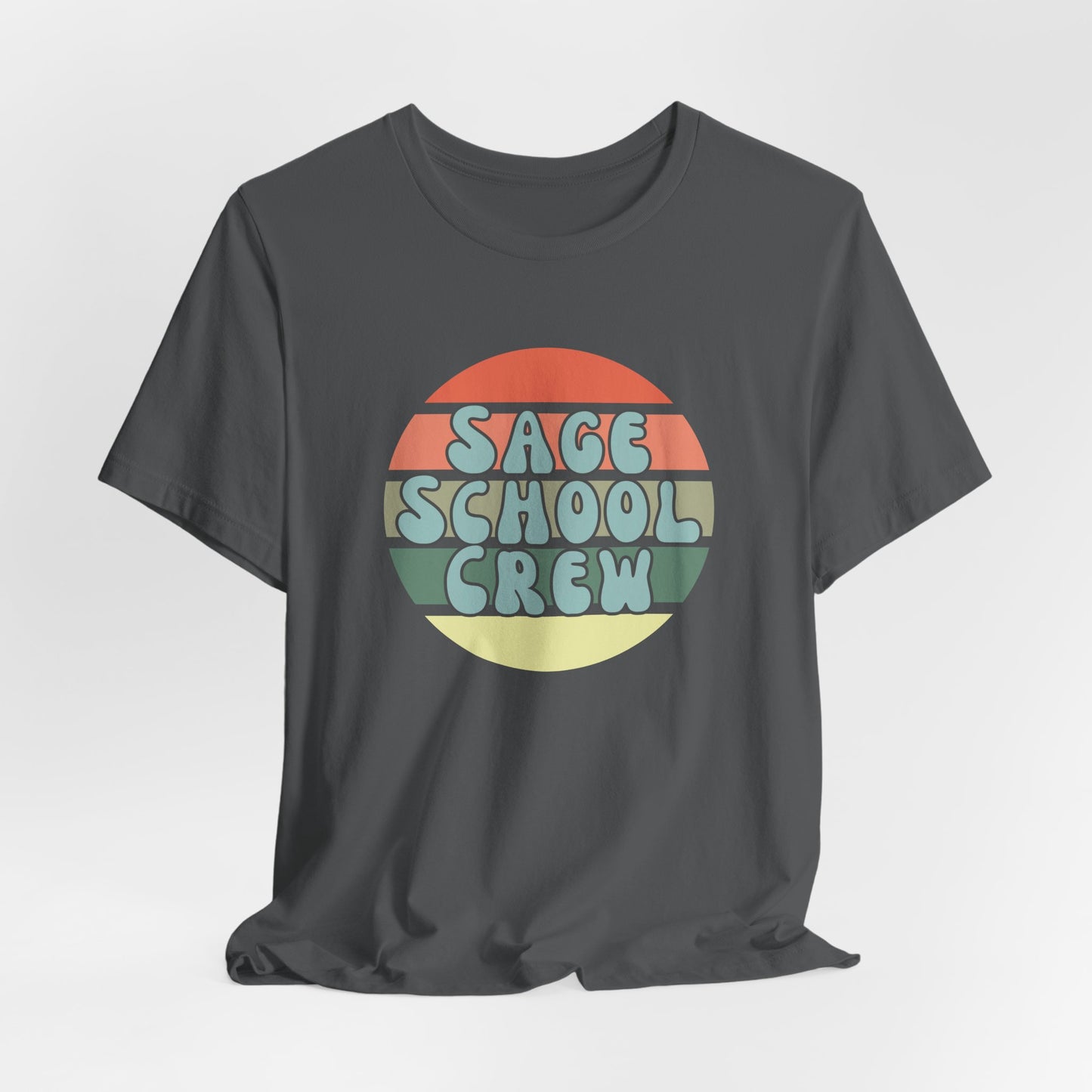 Sage School Crew Unisex Jersey Short Sleeve Tee