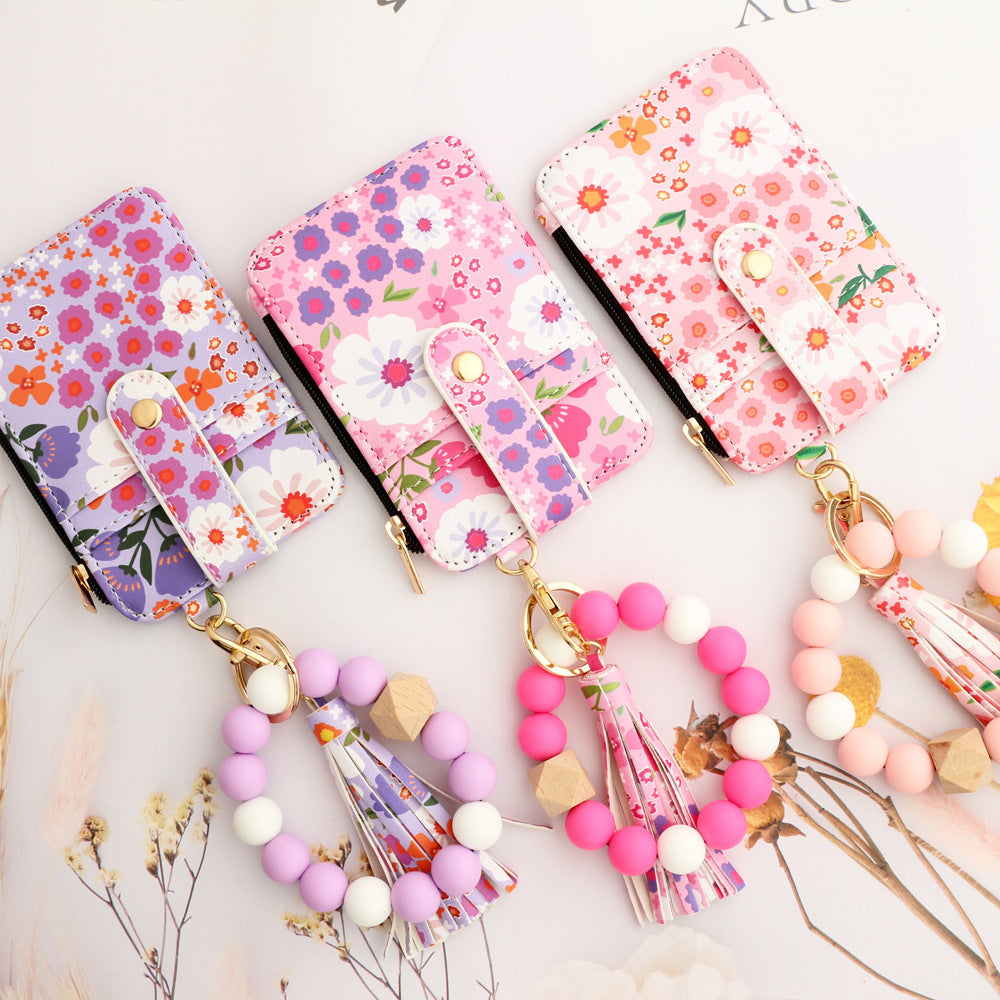 Leather Keychain Set