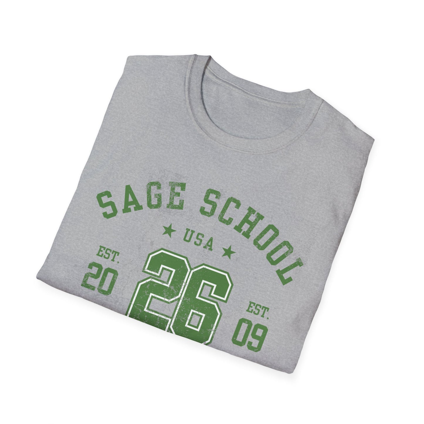 Sage School 6th Grade Team Adult Unisex Softstyle T-Shirt