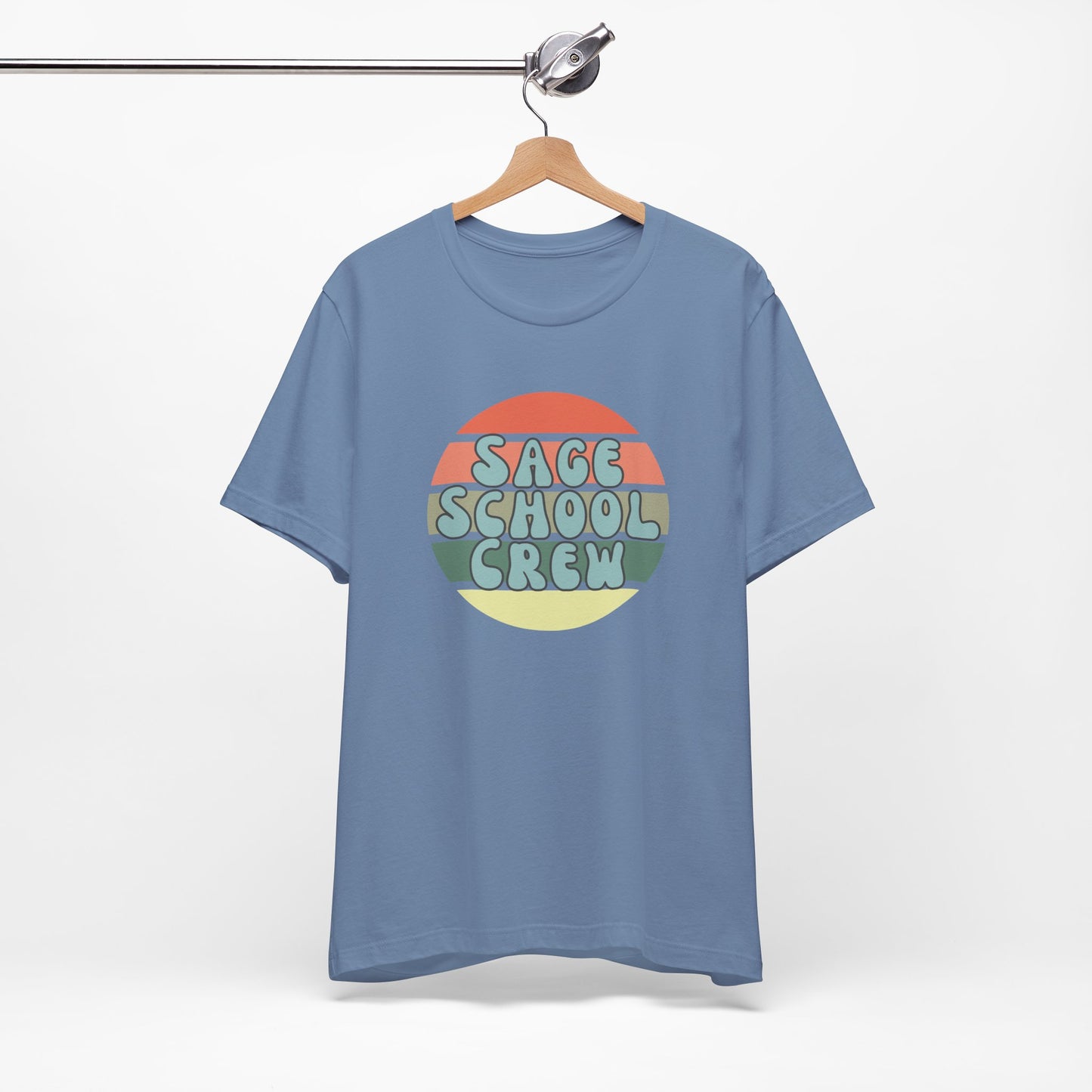 Sage School Crew Unisex Jersey Short Sleeve Tee