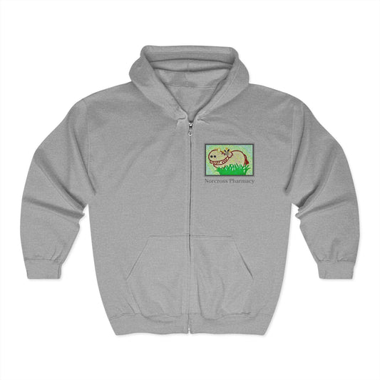 Norcross Pharmacy Zip 2 -Up Hoodie - Unisex Heavy Blend™ Sweatshirt for Casual Comfort