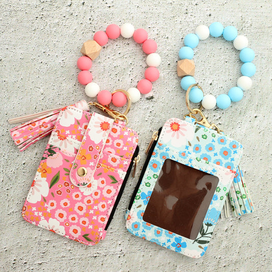 Leather Keychain Set