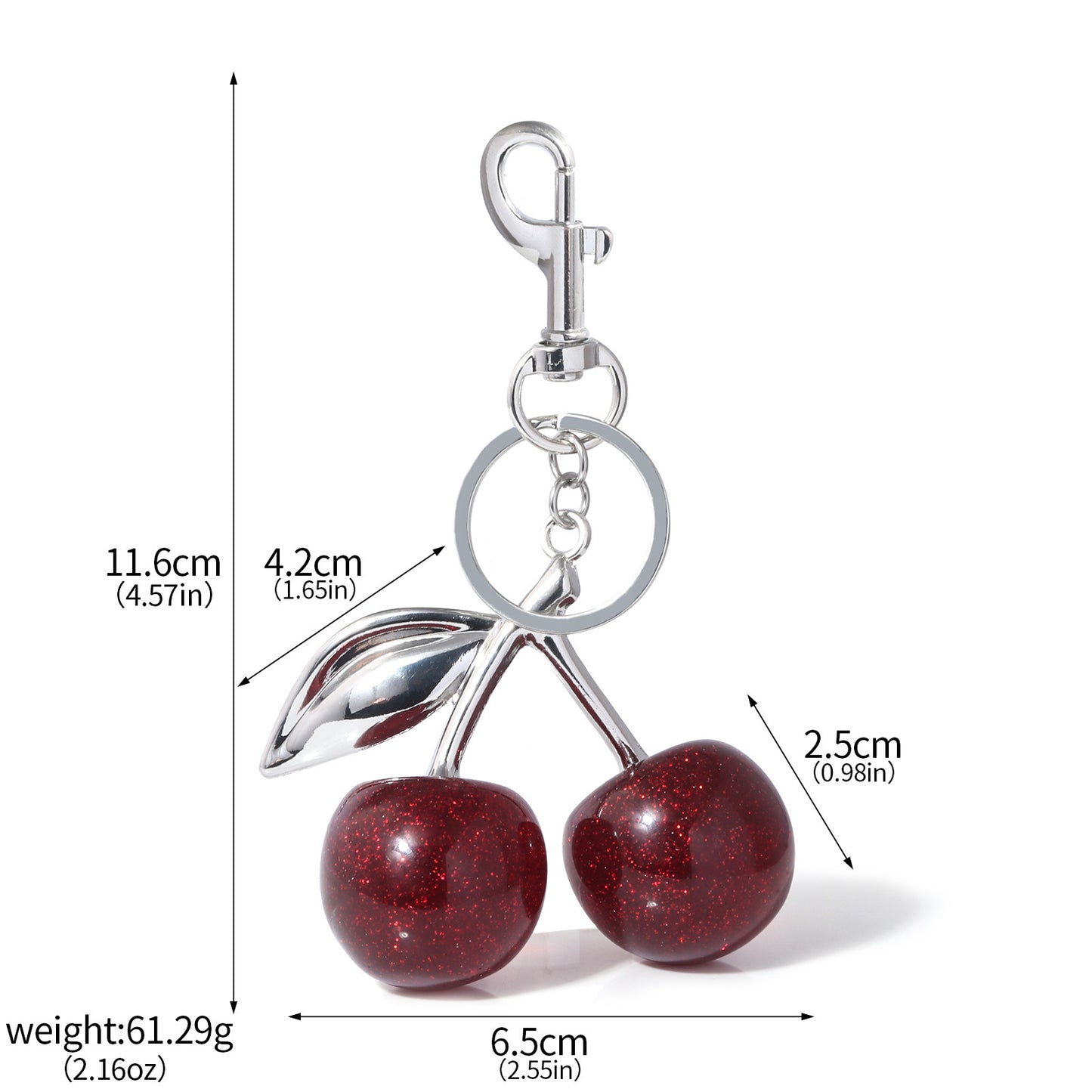 Cherry Keychain