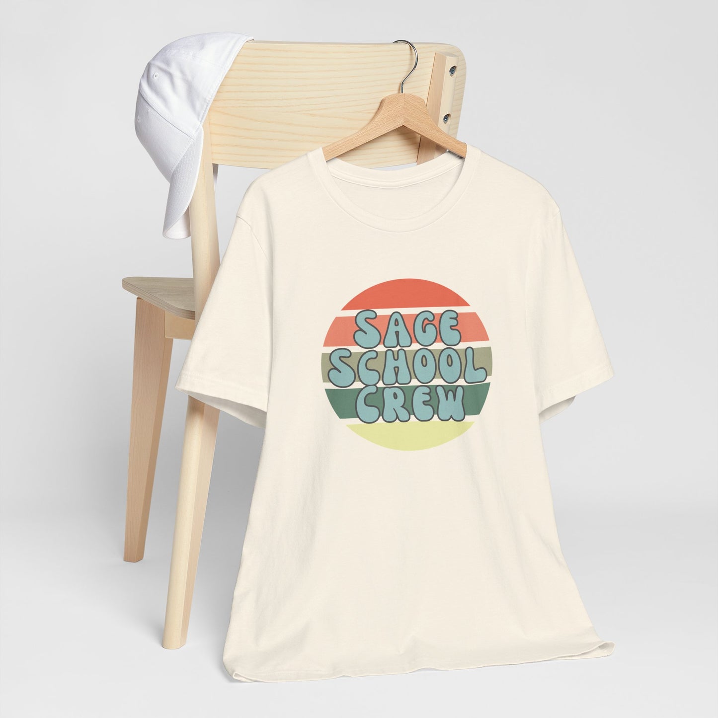 Sage School Crew Unisex Jersey Short Sleeve Tee