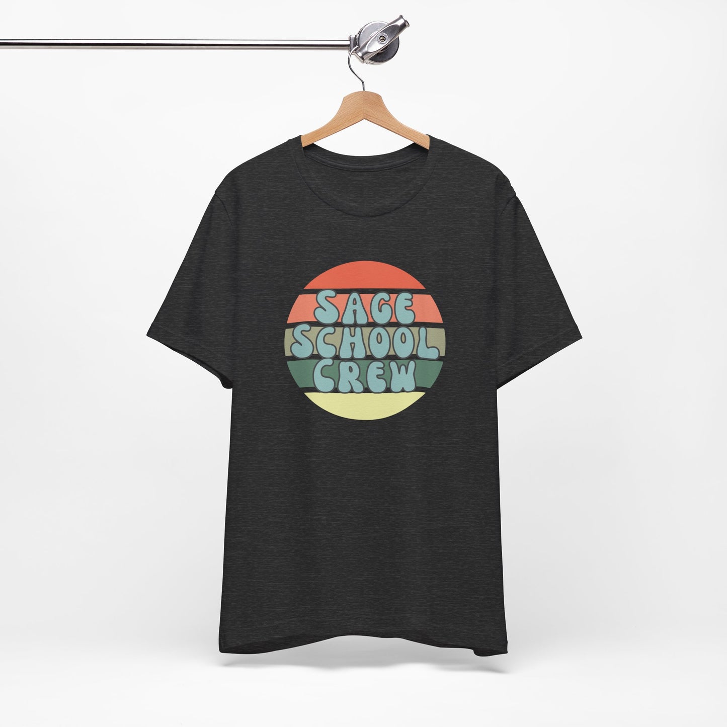 Sage School Crew Unisex Jersey Short Sleeve Tee