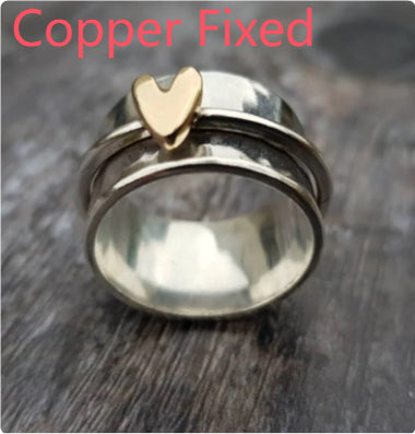 Twirling Heart Ring