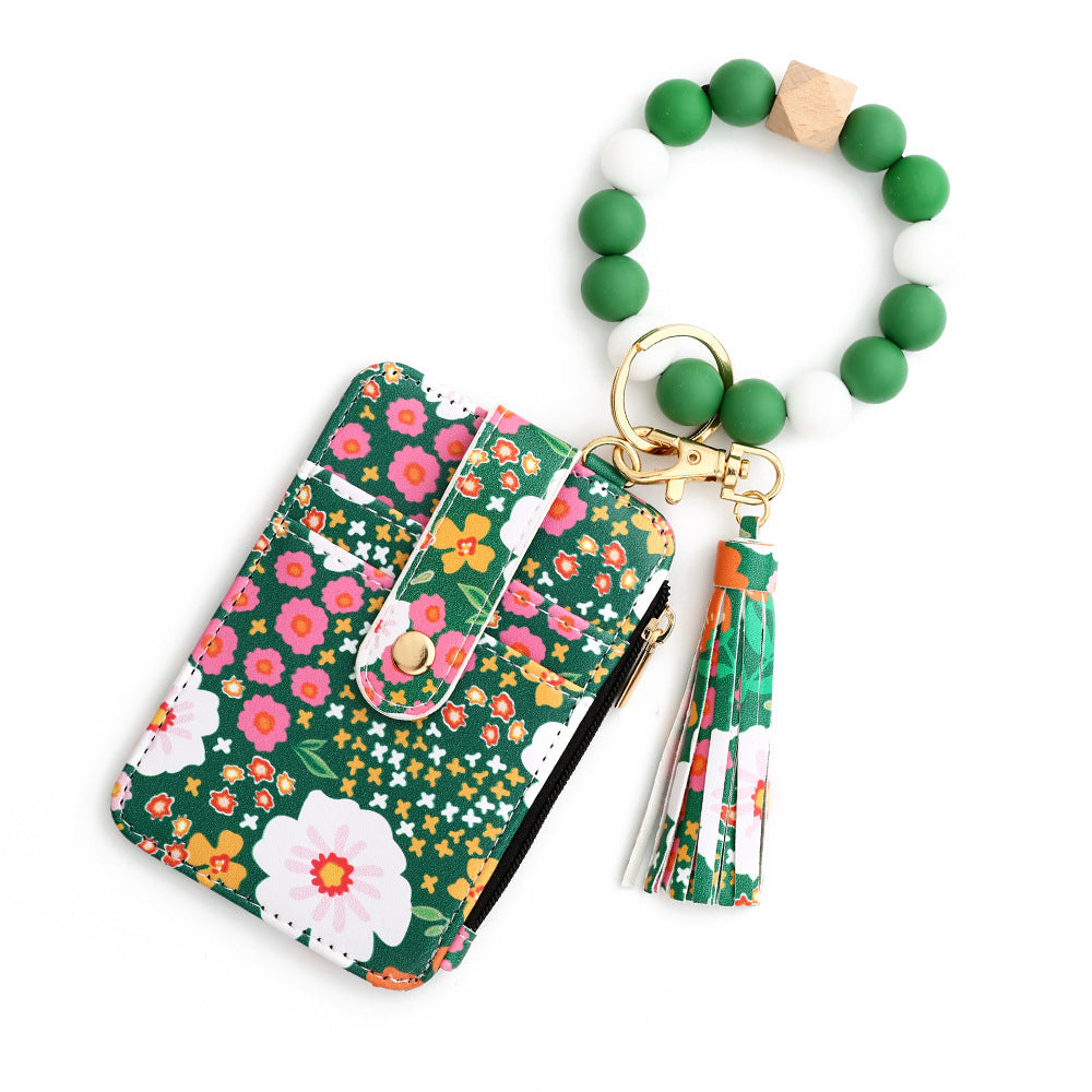 Leather Keychain Set