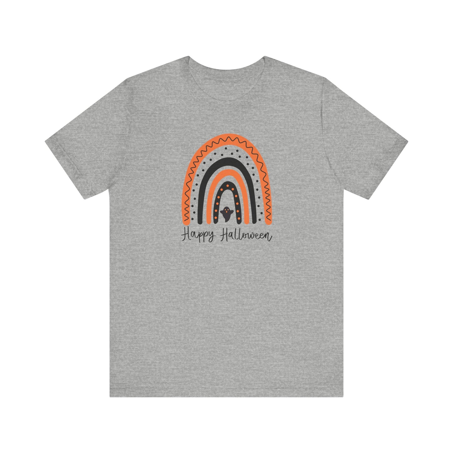 Halloween Rainbow Jersey Short Sleeve Tee