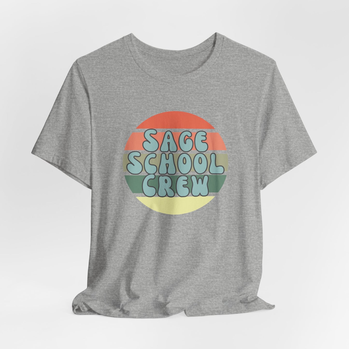 Sage School Crew Unisex Jersey Short Sleeve Tee