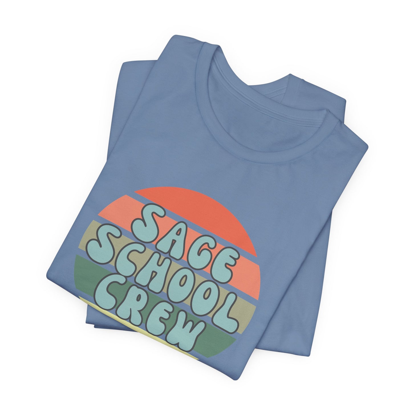 Sage School Crew Unisex Jersey Short Sleeve Tee
