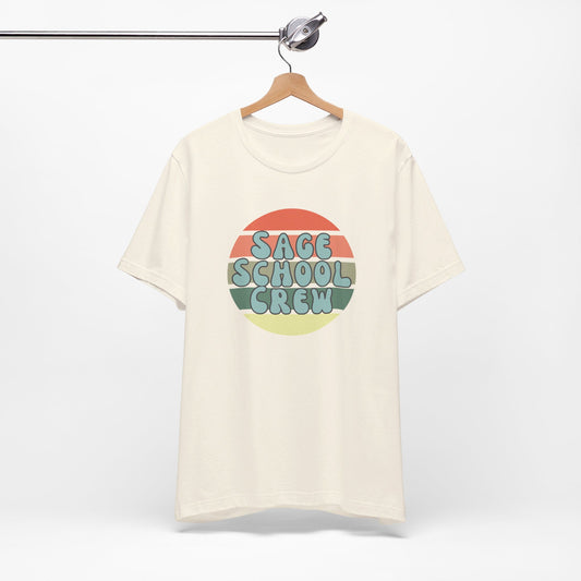 Sage School Unisex Jersey Short Sleeve Tee