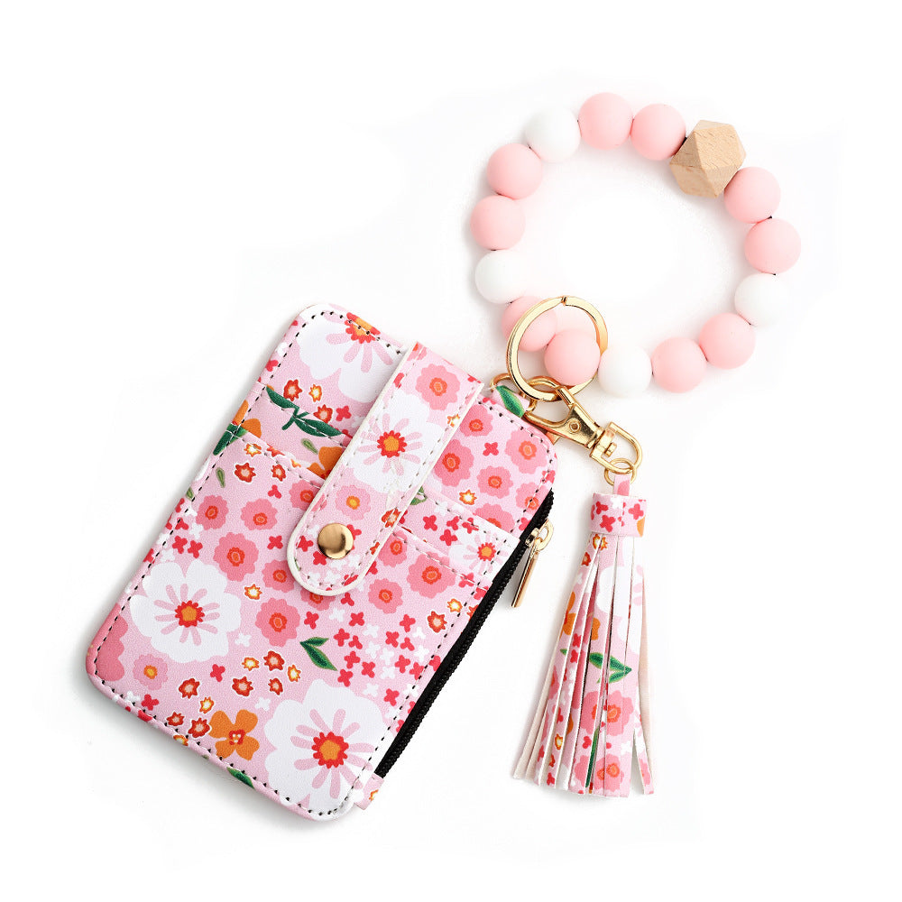 Leather Keychain Set