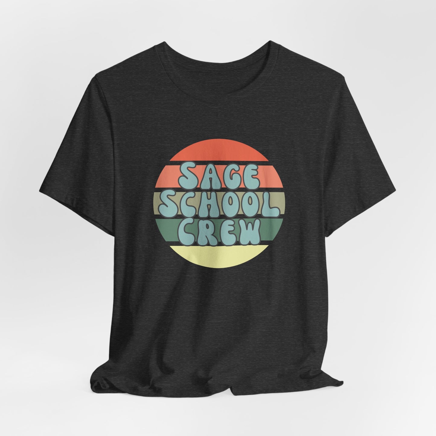 Sage School Crew Unisex Jersey Short Sleeve Tee