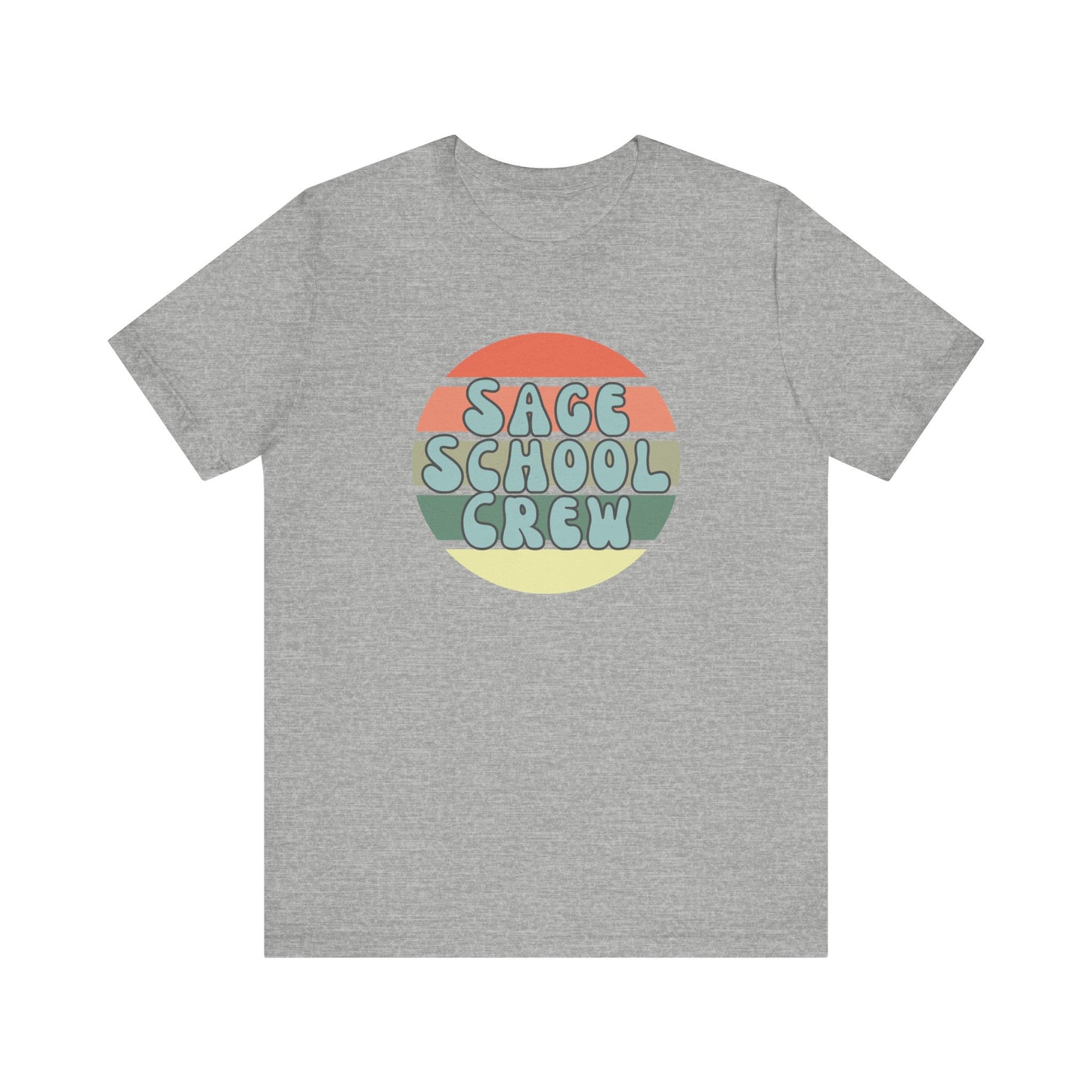 Sage School Crew Unisex Jersey Short Sleeve Tee