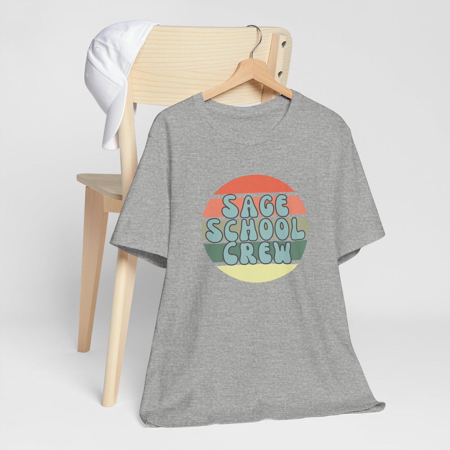 Sage School Crew Unisex Jersey Short Sleeve Tee