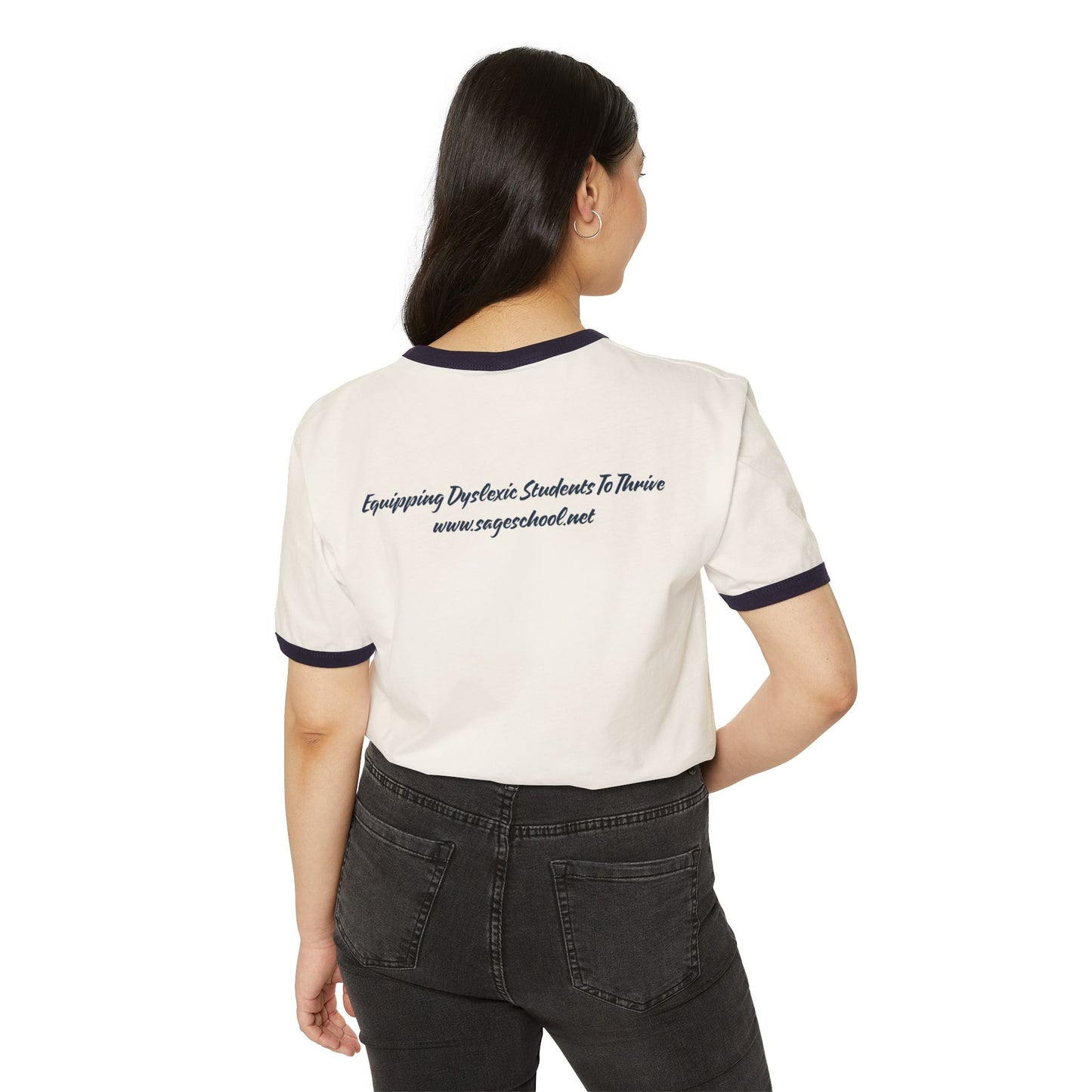 Sage Unisex Ringer T-Shirt