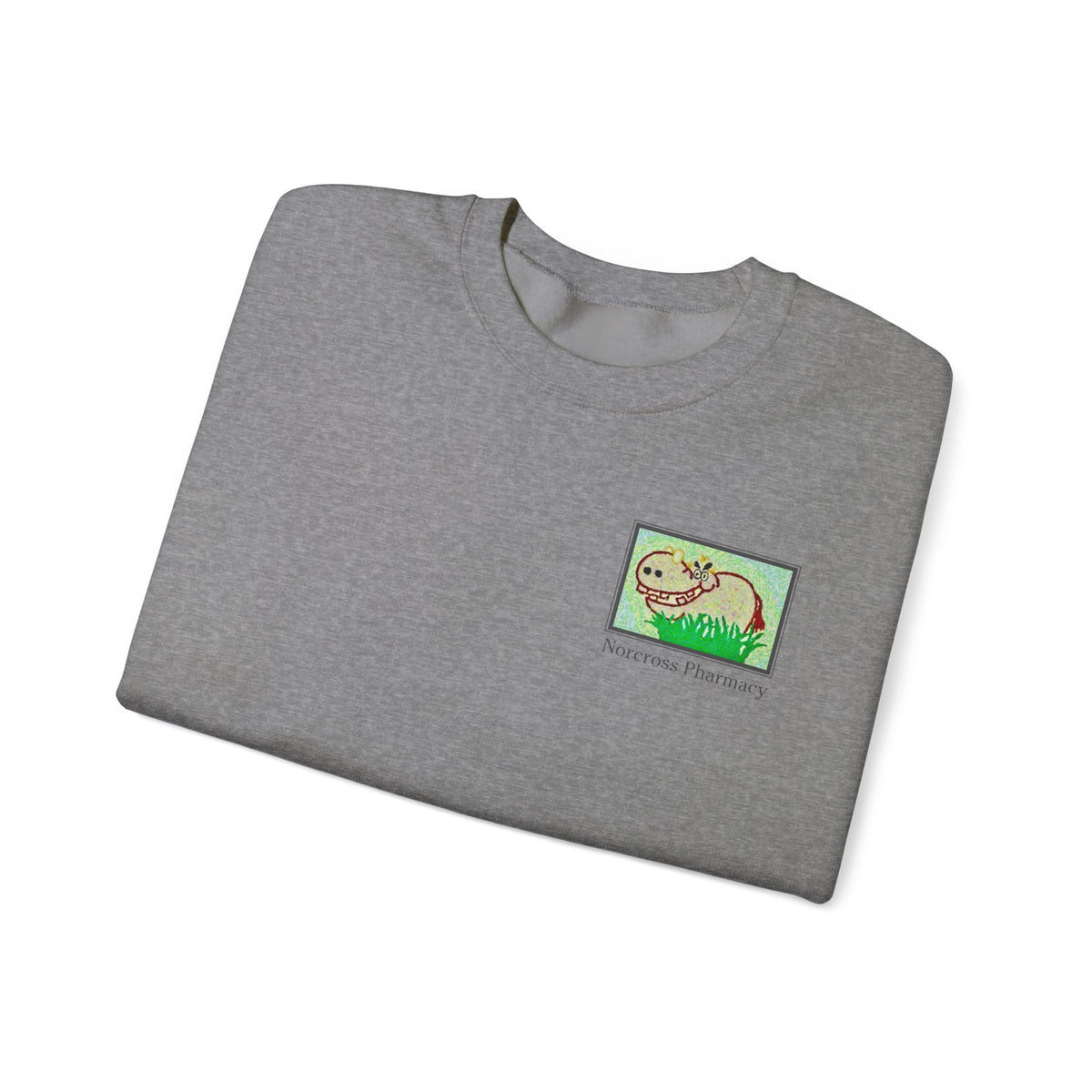 Norcross Pharmacy 2 Unisex Crewneck Sweatshirt - Vintage Apothecary Style