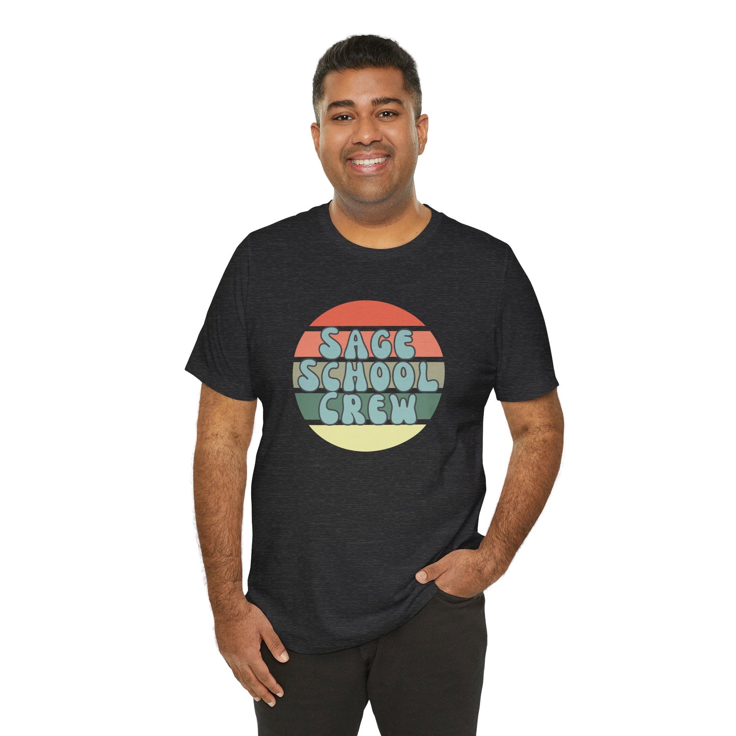 Sage School Crew Unisex Jersey Short Sleeve Tee