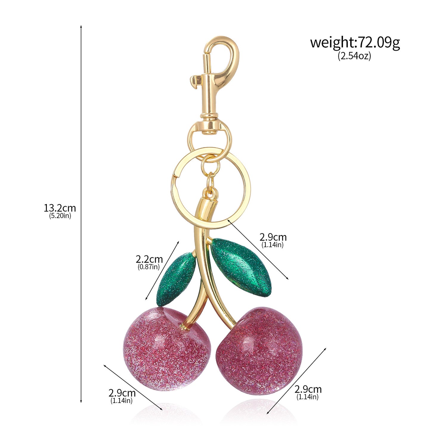 Cherry Keychain
