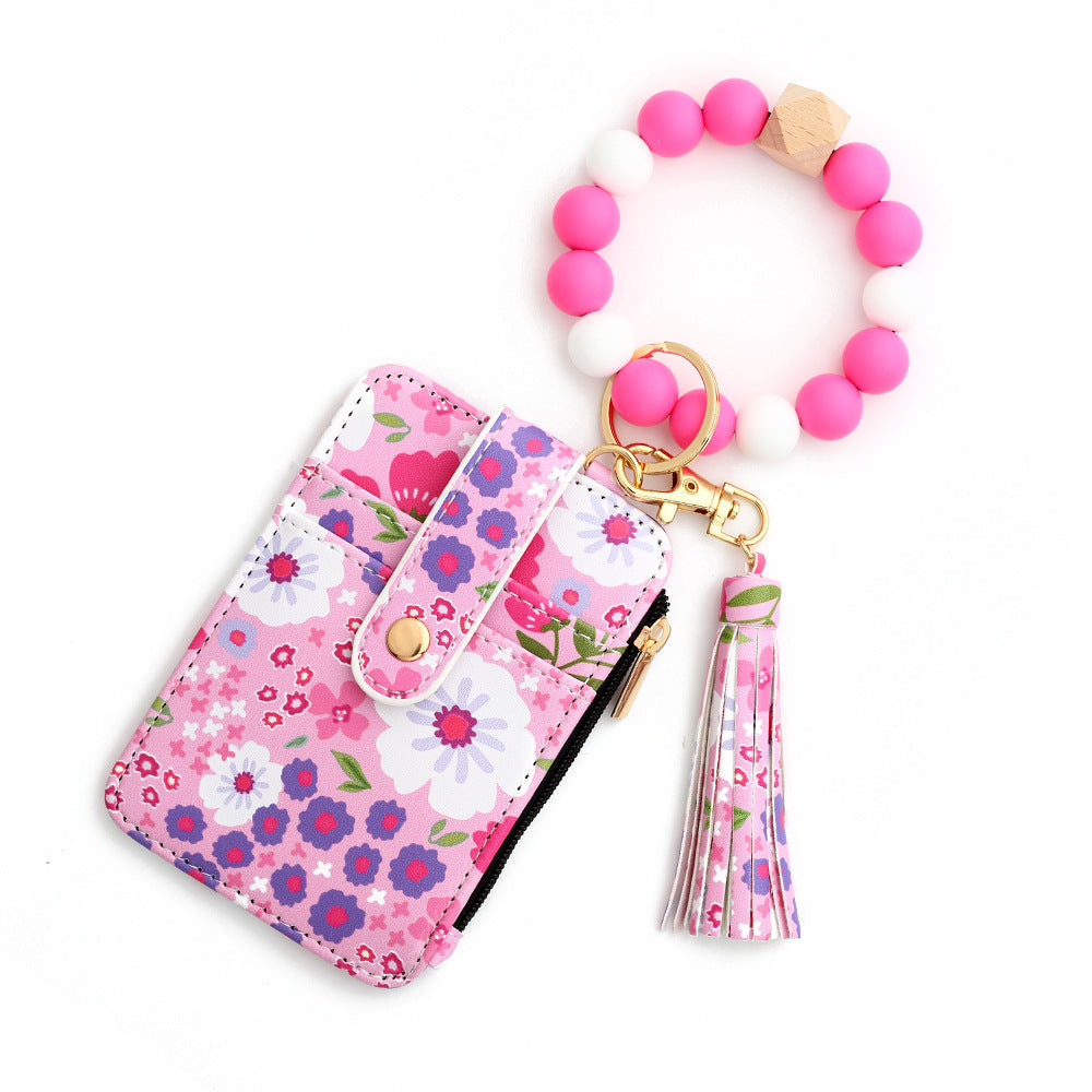 Leather Keychain Set