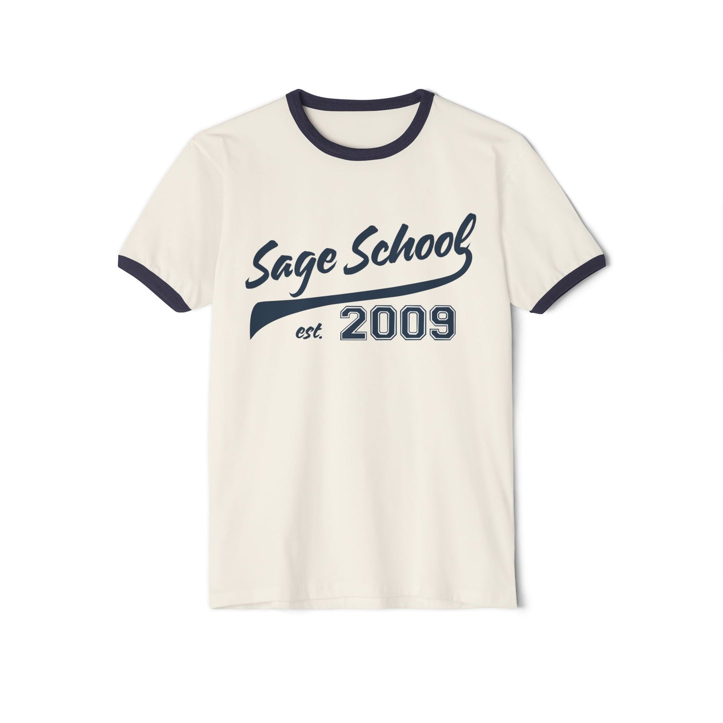 Sage Unisex Ringer T-Shirt