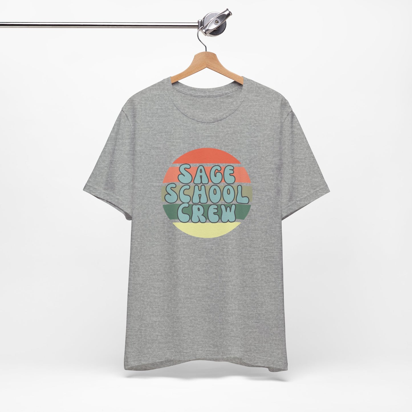 Sage School Crew Unisex Jersey Short Sleeve Tee