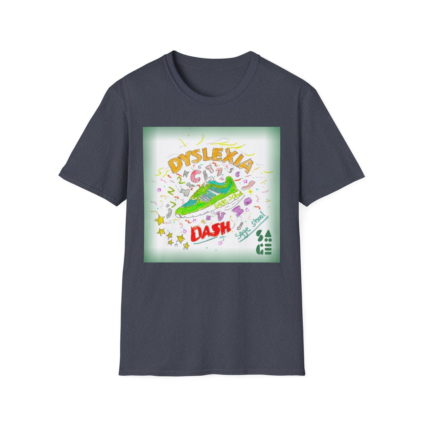 Dyslexia Awareness Unisex Tee by Millie