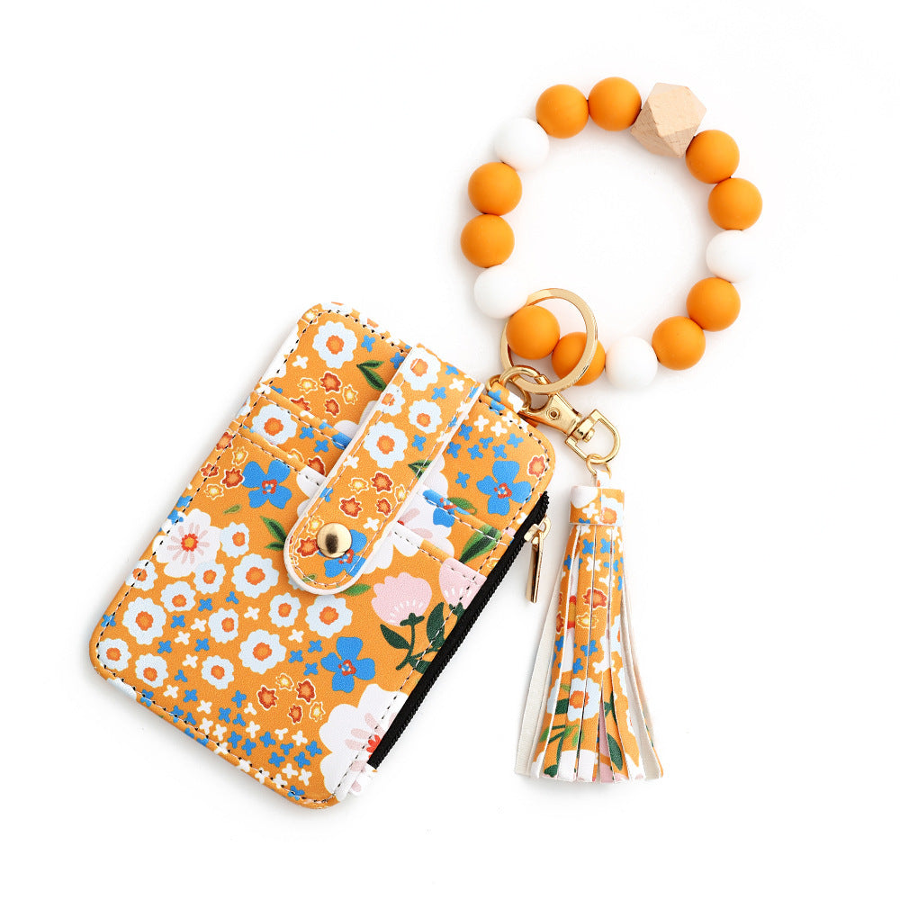 Leather Keychain Set