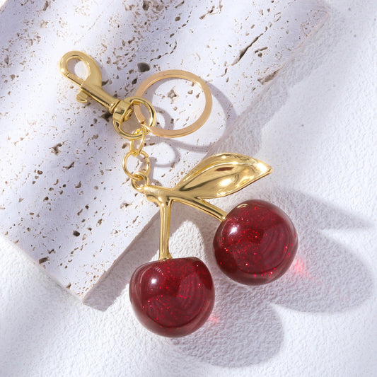 Cherry Keychain