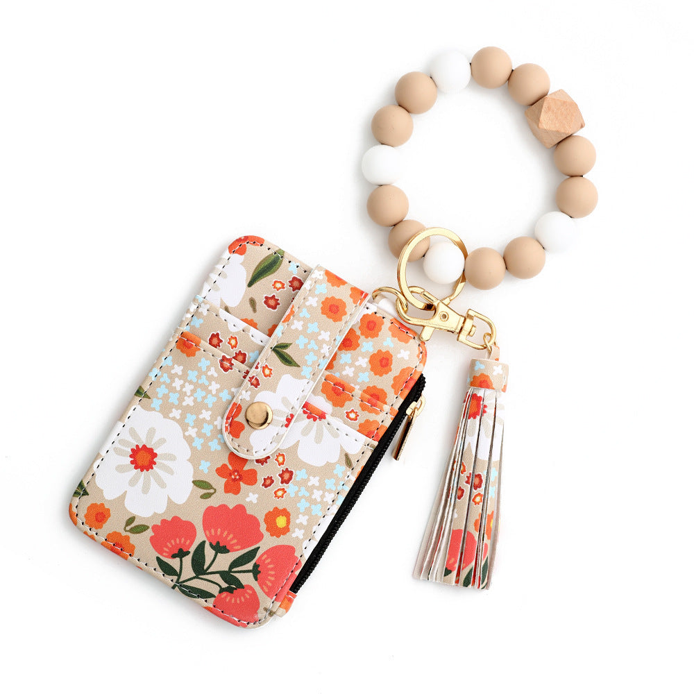 Leather Keychain Set