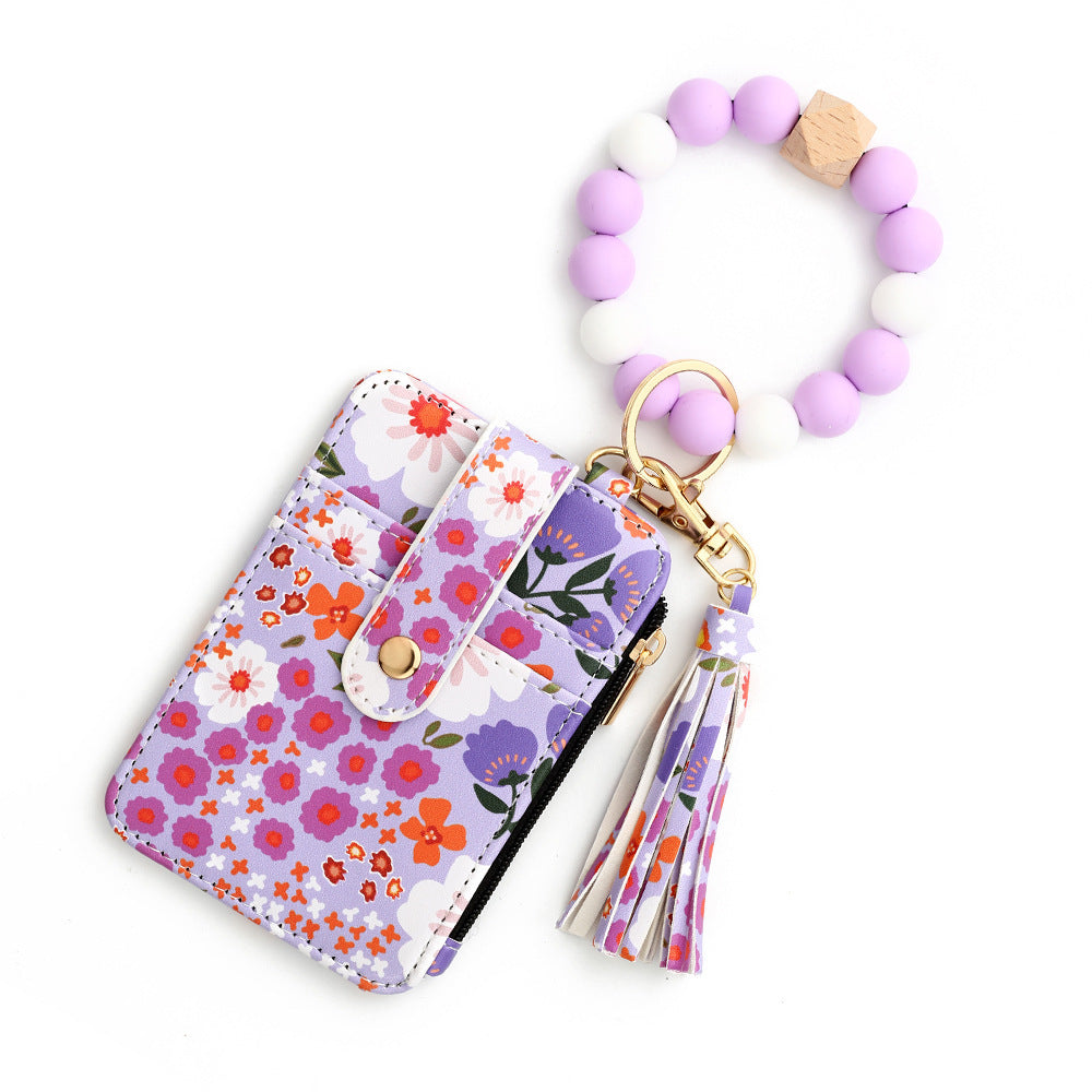 Leather Keychain Set