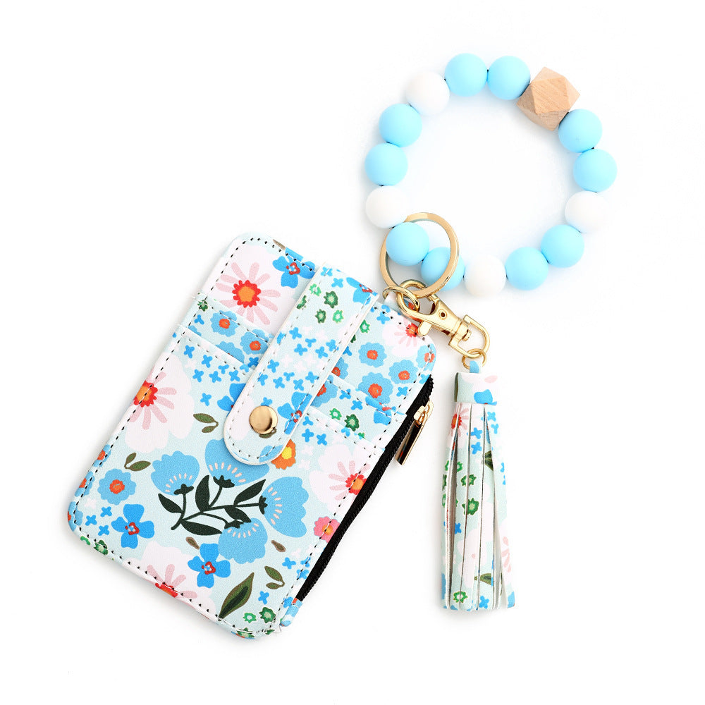 Leather Keychain Set